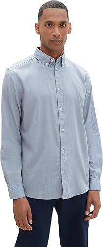 Tom Tailor 1038763 Muška košulja, Svetloplava