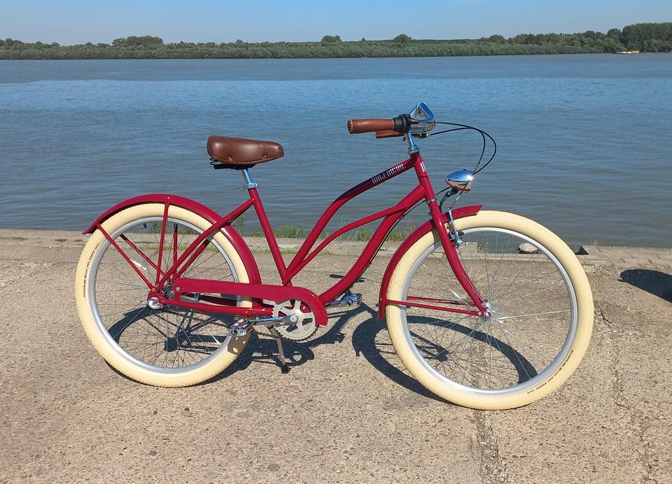 Moj bicikl Bicikl Cruiser Baš-čelik, Shimano Nexus 3 brzine, Bordo
