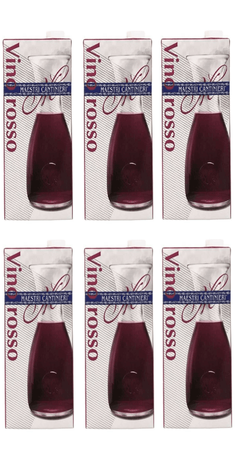 Caldirola Vino crveno Maestri Cantinieri brik, 1l, 6 komada