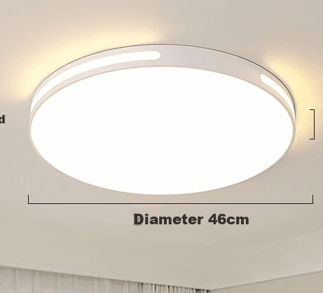 Micoe Plafonska lampa LED, 36 W, Crna