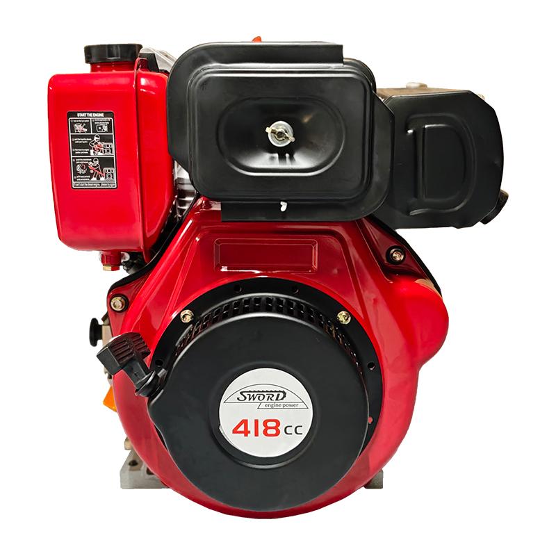 Sword Četvorotaktni dizel motor 418 cm³, Crvena