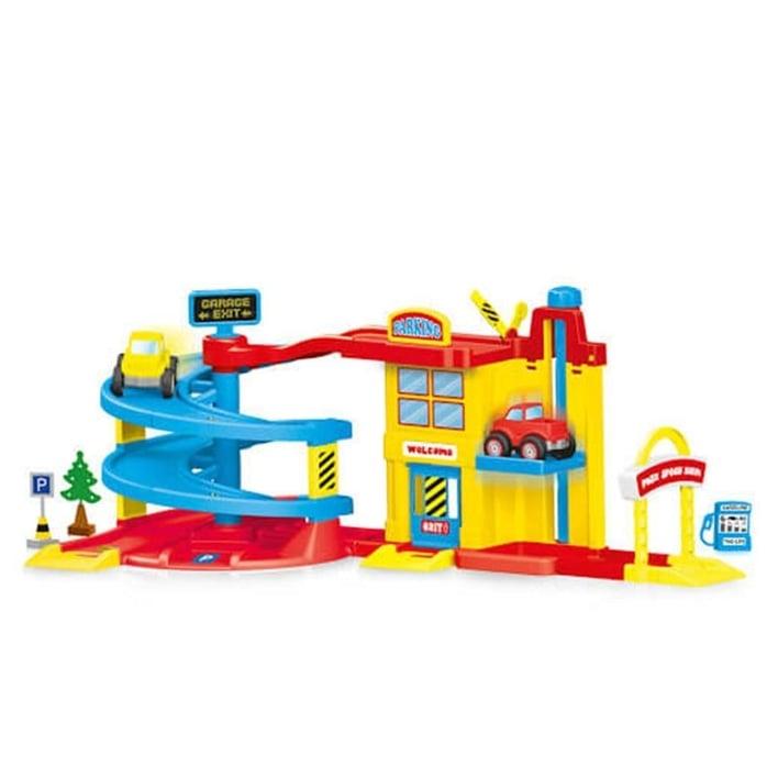 Dečјi parking sa liftom i spiralnom stazom - 40 delova