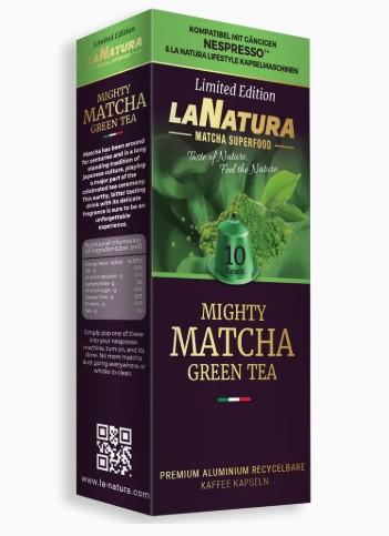 La Natura Lifestyle Kapsule za kafu Alu Matcha Green Tea LUX CRS (DACH), 10 kapsula