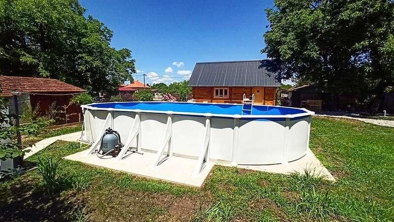 GRE Bazen 7.3x3.75x1.2, Beli