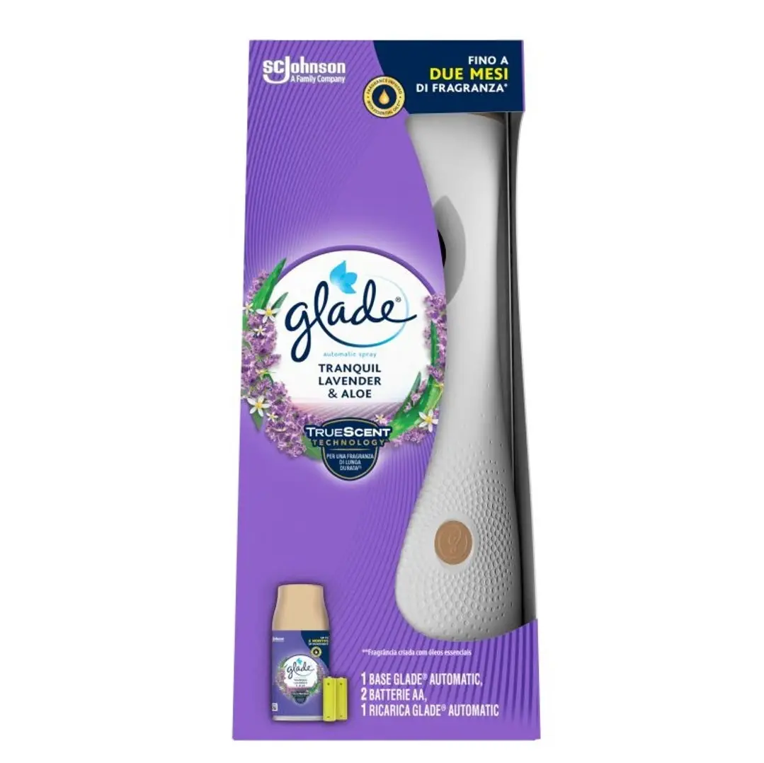 GLADE Osveživač prostora glade automatic sprej lavanda i jasmin 269ml