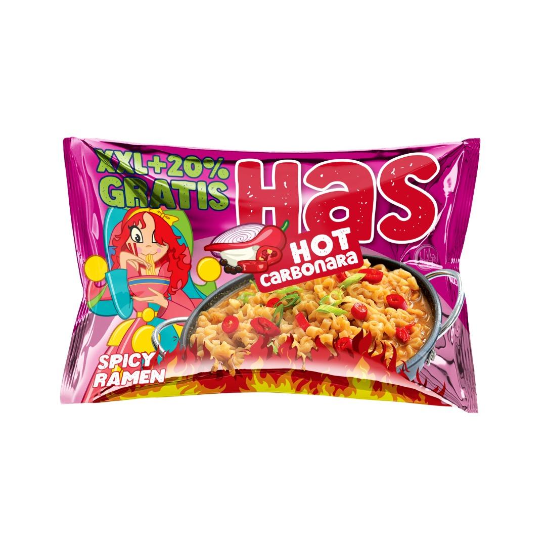 Has Noodle Nudle sa ukusom ljute piletine Carbonara, 120 g