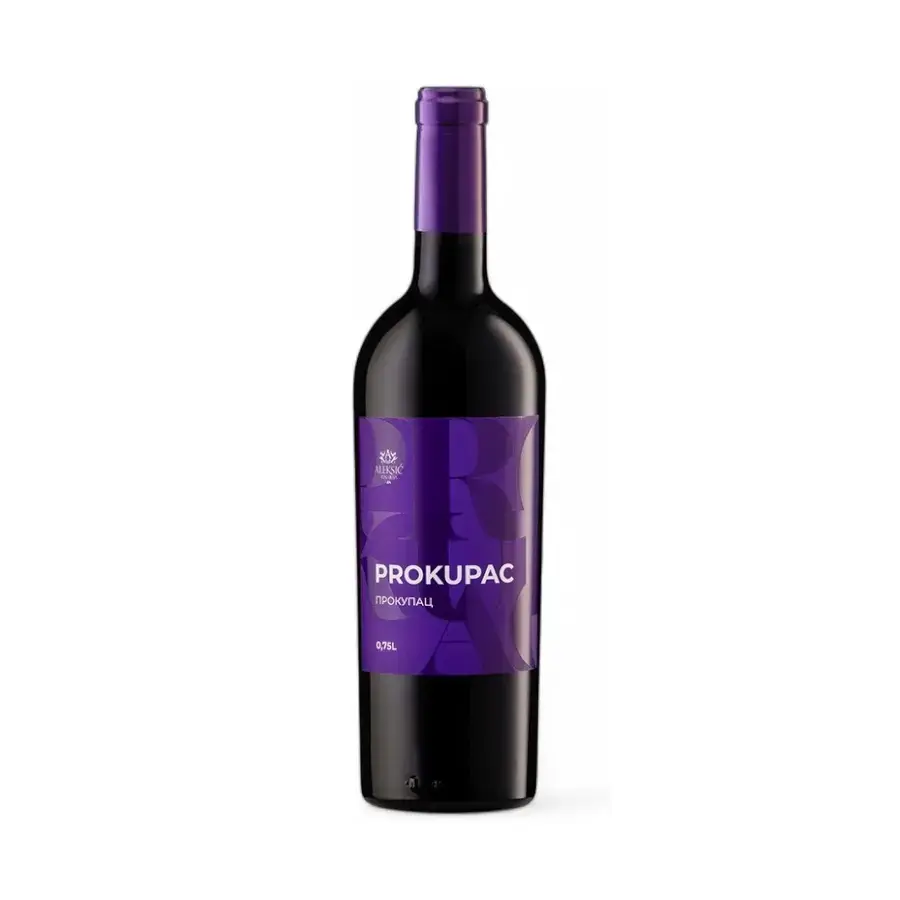 Aleksić Crveno vino Prokupac, 0.75l