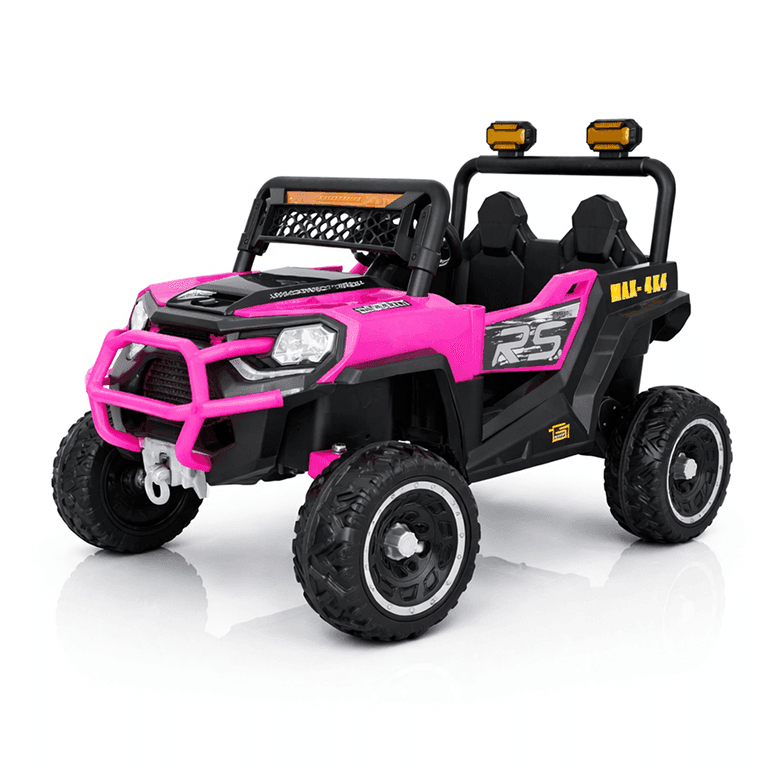 Eurobajk Džip terenac na akumulator za decu Model 1, 4x4, Roze