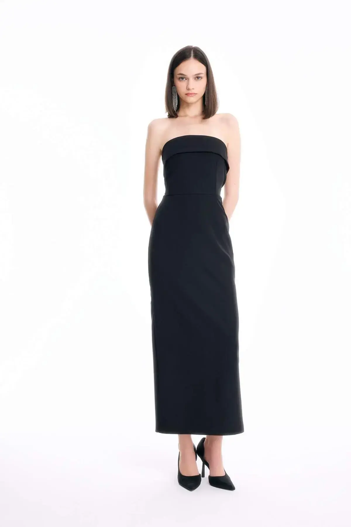 DeFacto Ženska haljina, Crna