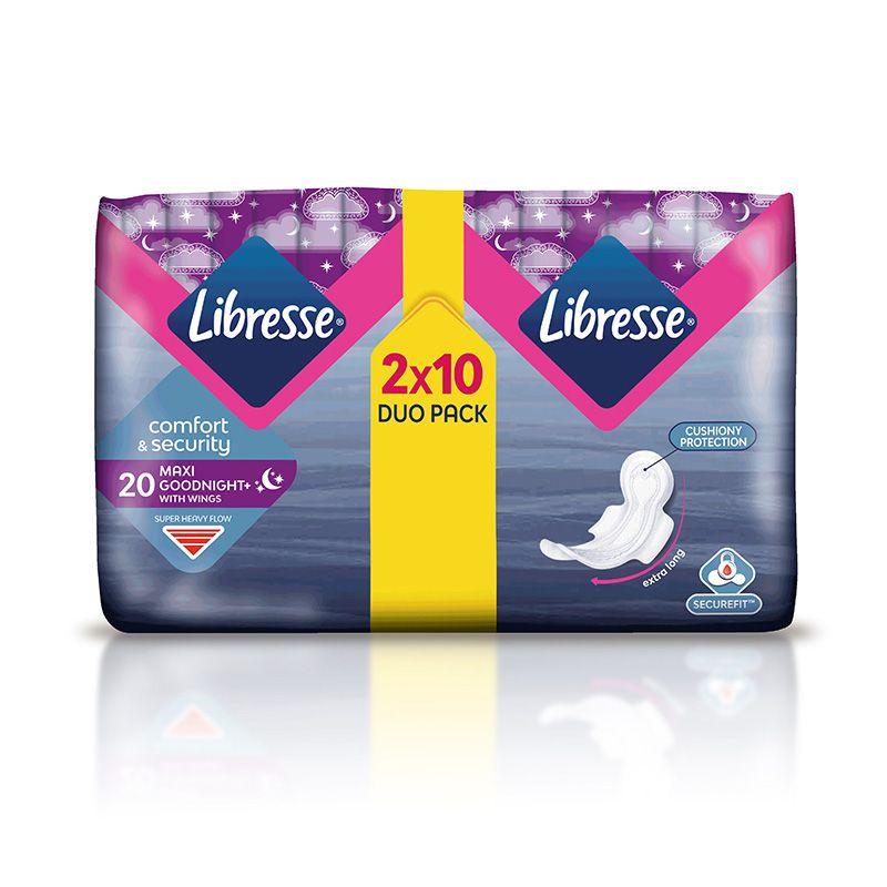 LIBRESSE Ulošci Maxi Goodnight DUO, 20 kom