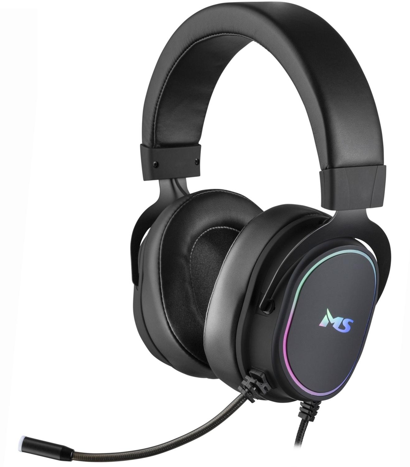 MS INDUSTRIAL Gaming slušalice Icarus C505 crne