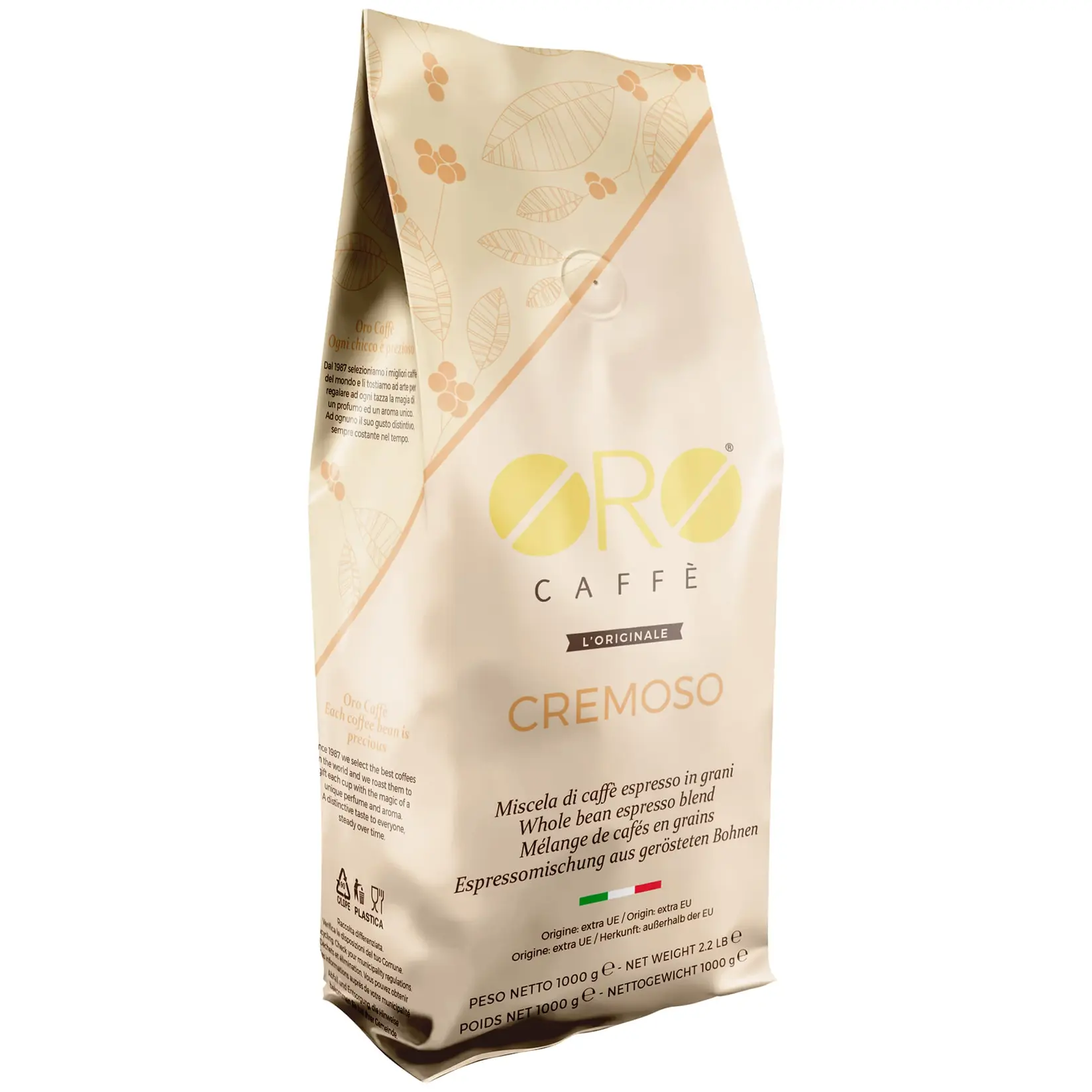 ORO Caffe Espresso kafa u zrnu Cremoso, 1 kg