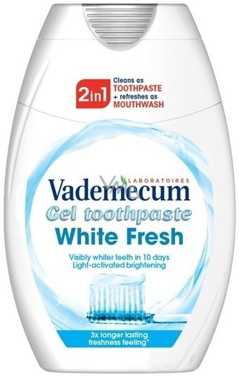 Vademecum Pasta za zube 2 u 1 White Fresh, 75 ml