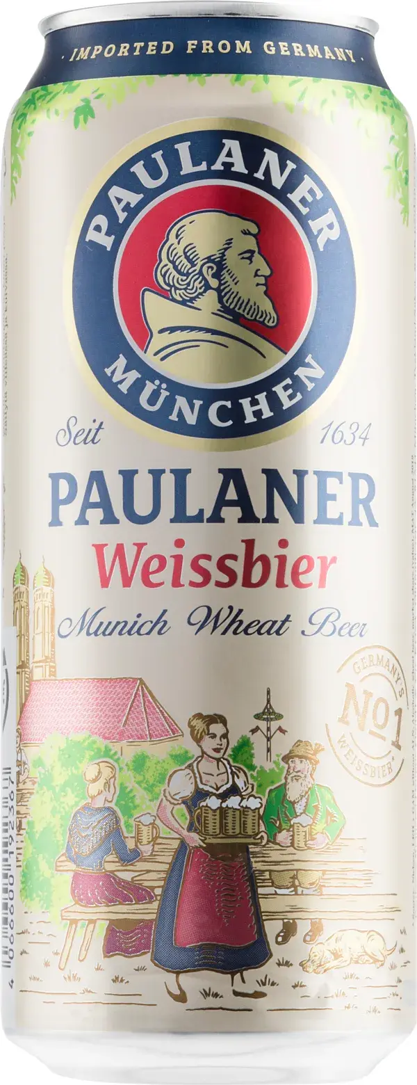Paulaner Weissbier Pivo, Limenka,  0.5l