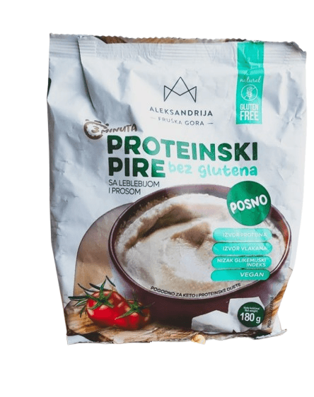 Aleksandrija Fruška gora Bezglutenski proteinski pire od leblebije, 180g