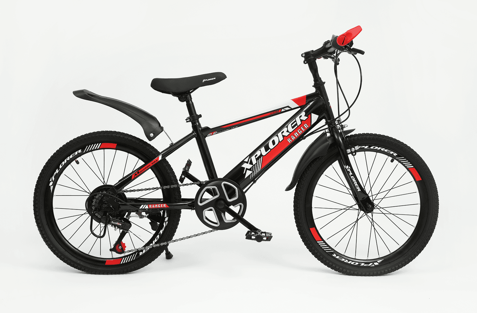 Xplorer Dečiji bicikl Ranger 20", Crno-crveni