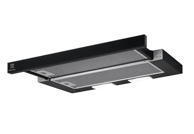 Electrolux LFP326FB Ugradni teleskopski aspirator , 2 filtera, 410m³/h, Crni