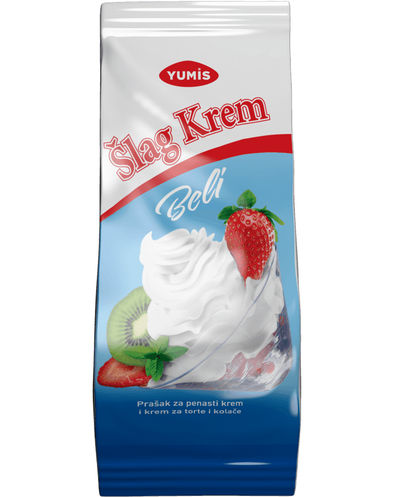 Yumis Šlag krem beli, 200g