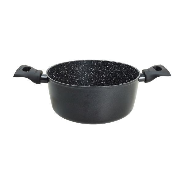 Tognana Šerpa sa dve ručke 24 cm, Crna