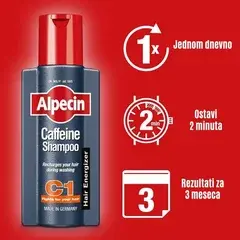 2 thumbnail image for Alpecin C1 Kofeinski Šampon 250 mL