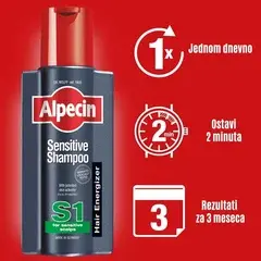 3 thumbnail image for Alpecin S1 Senzitive Šampon 250 mL