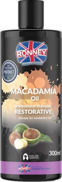 0 thumbnail image for RONNEY Šampon za obnavljanje slabe i suve kose Macadamia Oil 300ml