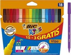 0 thumbnail image for BIC Kids Flomasteri Visa 15+3 GRATIS