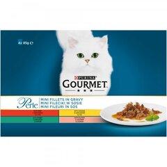 1 thumbnail image for PURINA GOURMET PERLE Vlažna hrana za mačke - Multipack govedina 4x85g