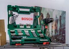 10 thumbnail image for Bosch 91-delni V-Line TiN set burgija i bitova sa odvrtačem čegrtaljkom i magnetnim štapom 2607017195