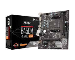 1 thumbnail image for MSI B450M-A PRO MAX matična ploča AMD B450 Socket AM4 mikro ATX