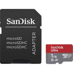0 thumbnail image for SANDISK Memorijska kartica Ultra microSDXC 1TB + SD Adapter 120MB/s  A1 Class 10 UHS-I
