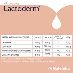 1 thumbnail image for Lactoderm® Laktoferin Kapsule 60 Komada
