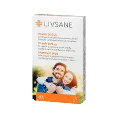 2 thumbnail image for LIVSANE Vitamin D 20 mcg A60