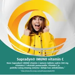 5 thumbnail image for SUPRADYN® IMUNO Vitamin C 500 Šumeće Tablete 20