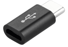 0 thumbnail image for E-GREEN Adapter USB 3.1 tip C (M) - Micro USB (F) crni