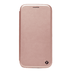 3 thumbnail image for TERACELL Maska za telefon na preklop Flip Premium za Huawei Y5p/ Honor 9s roze zlatna