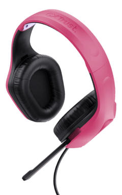 4 thumbnail image for Trust GXT415B ZIROX Gaming slušalice sa mikrofonom, 3.5mm, Roze