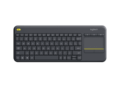 1 thumbnail image for Logitech K400 Plus Tastatura, Bežična, US, Mini, Crna