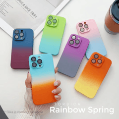 1 thumbnail image for TERACELL Maska Rainbow Spring za Xiaomi Redmi Note 11 Pro 4G/5G/Note 12 Pro 4G narandžasto žuta