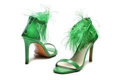 1 thumbnail image for SAFRAN Ženske sandale na štiklu LS042302GRN zelene