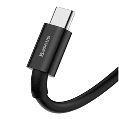 3 thumbnail image for BASEUS USB kabl za brzo punjenje tip-C USB 66W 1m crni