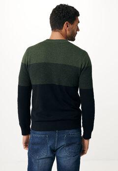 3 thumbnail image for MEXX Muški džemper Colorblock knit sweater zeleni