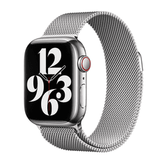 0 thumbnail image for Narukvica za Apple Watch Milanese Loop 42/44/45/49mm, Srebrna boja