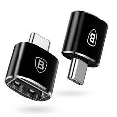 0 thumbnail image for BASEUS Adapter USB ženski na Type-C muški crni