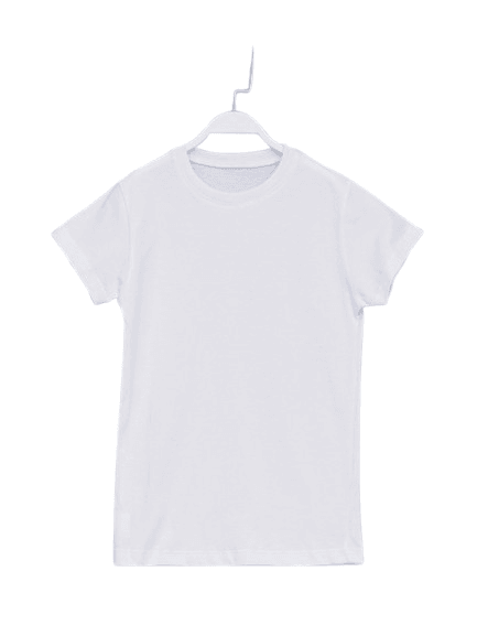 MALECKI Dečija majica za fizičko 0060, Bela