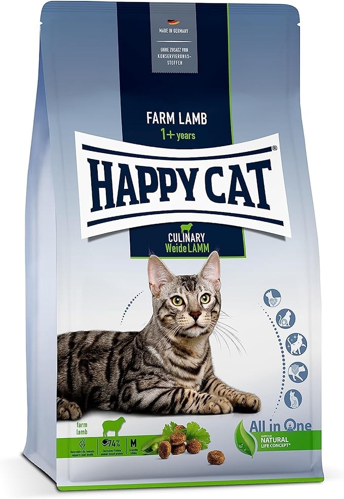HAPPY CAT Culinary Adult Farm Lamb Granule za mačke sa jagnjetinom, 1.3kg
