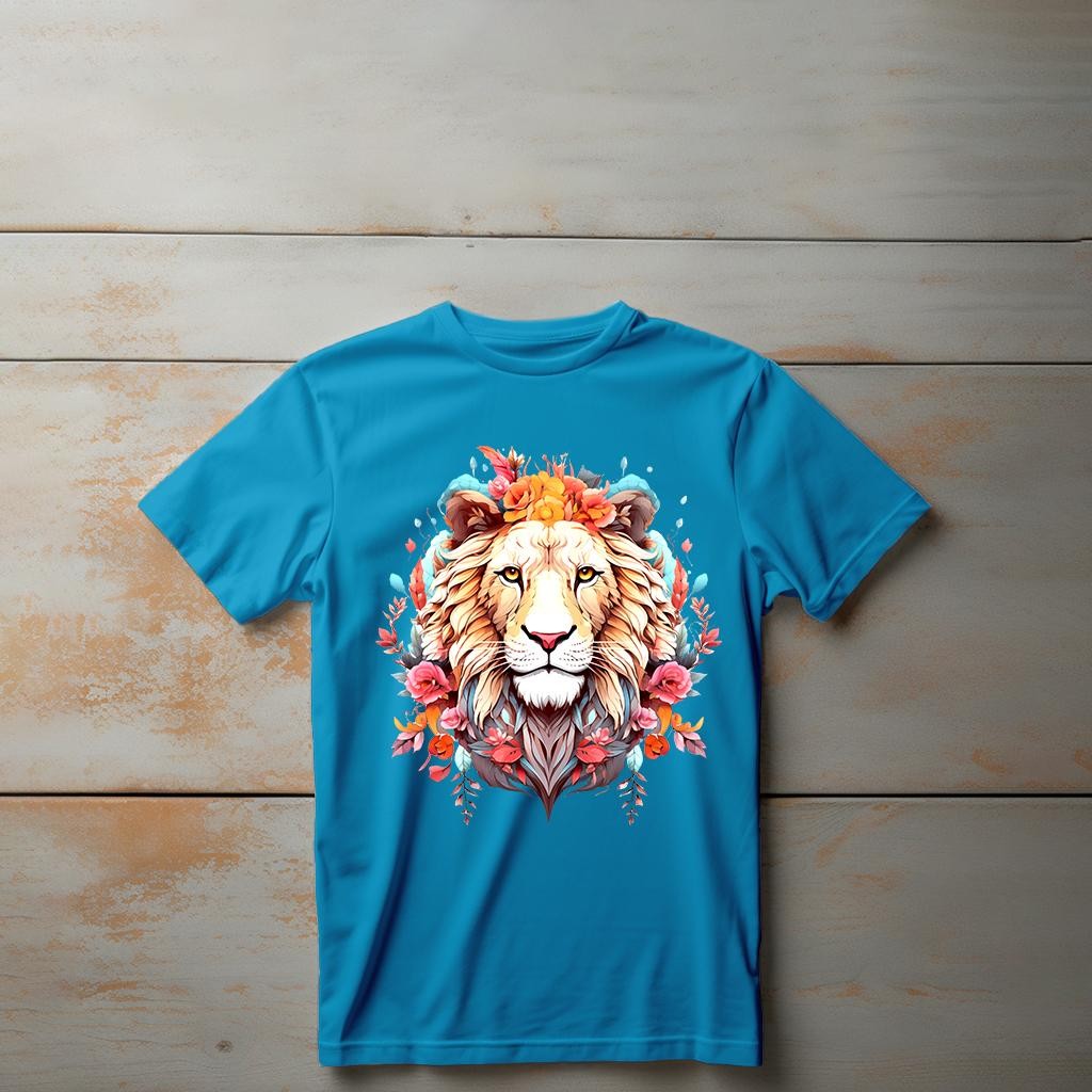 Camiseta Majica sa štampanim printom Cam 403, Dečija, Akva