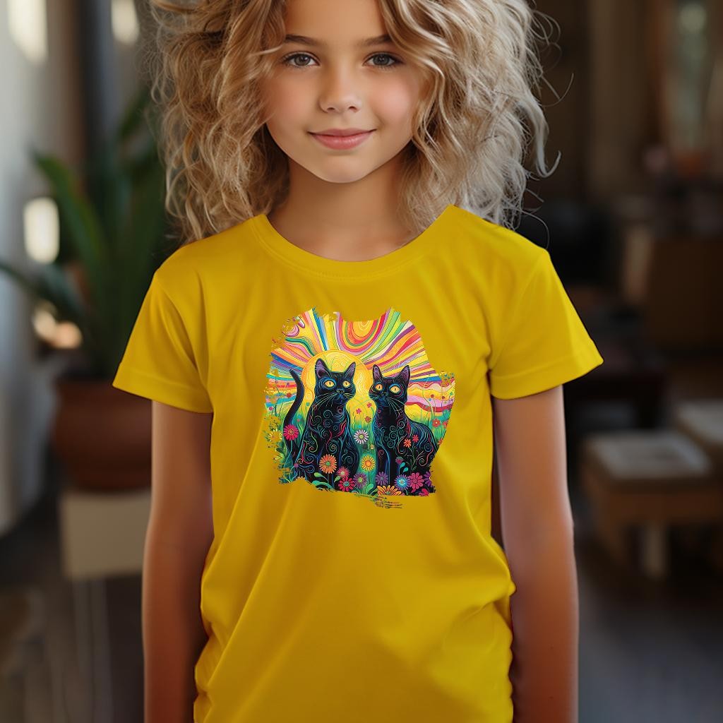 Camiseta Majica sa štampanim printom Cam 306, Dečija, Zlatne boje