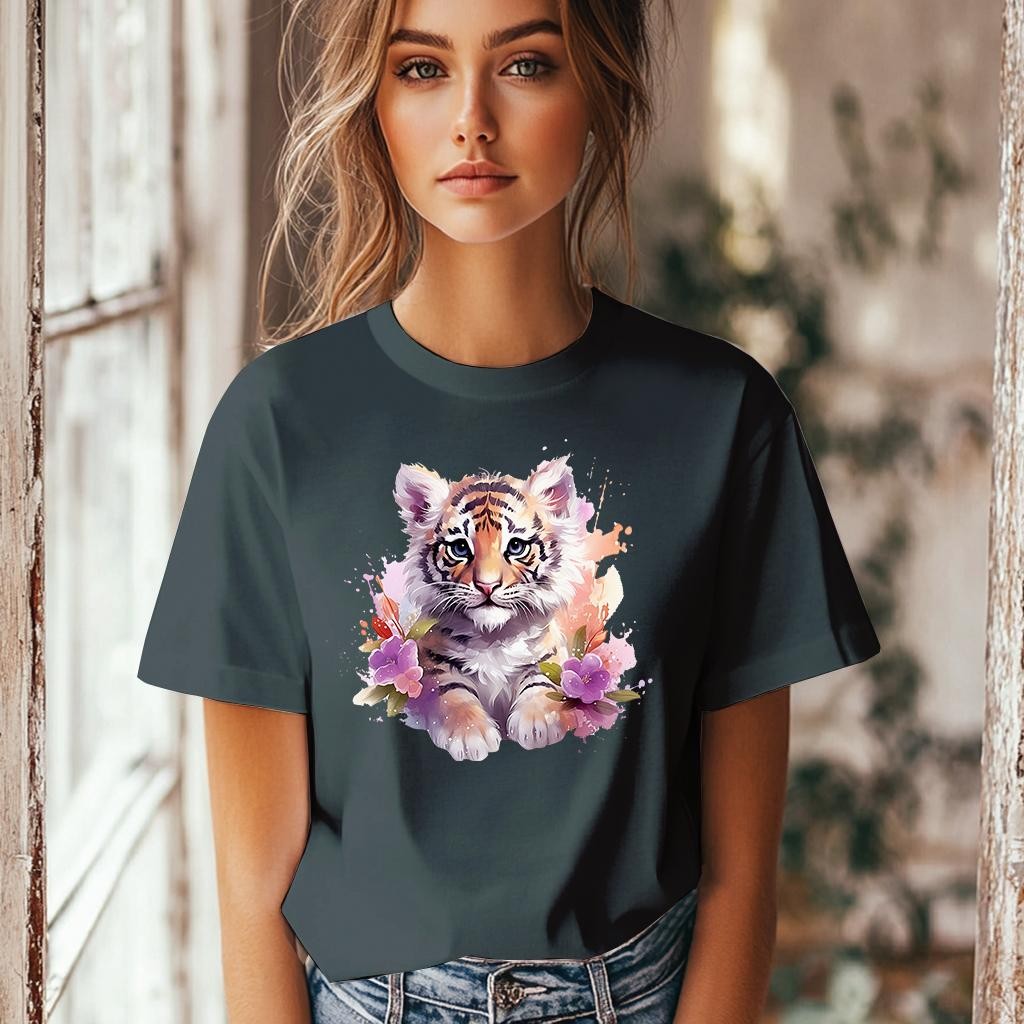 Camiseta Majica sa štampanim printom Cam 405, Ženska, Teksas