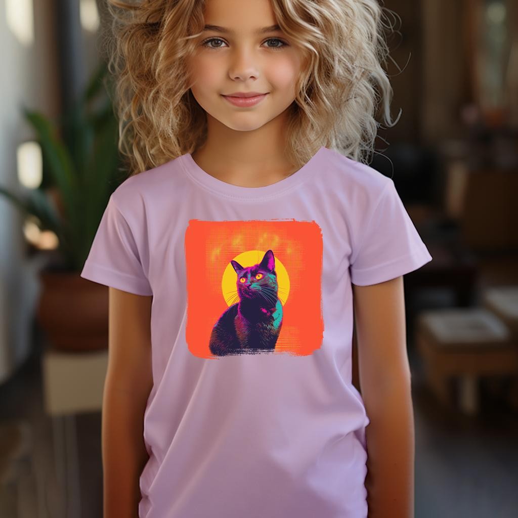 Camiseta Majica sa štampanim printom Cam 290, Dečija, Svetlo roze